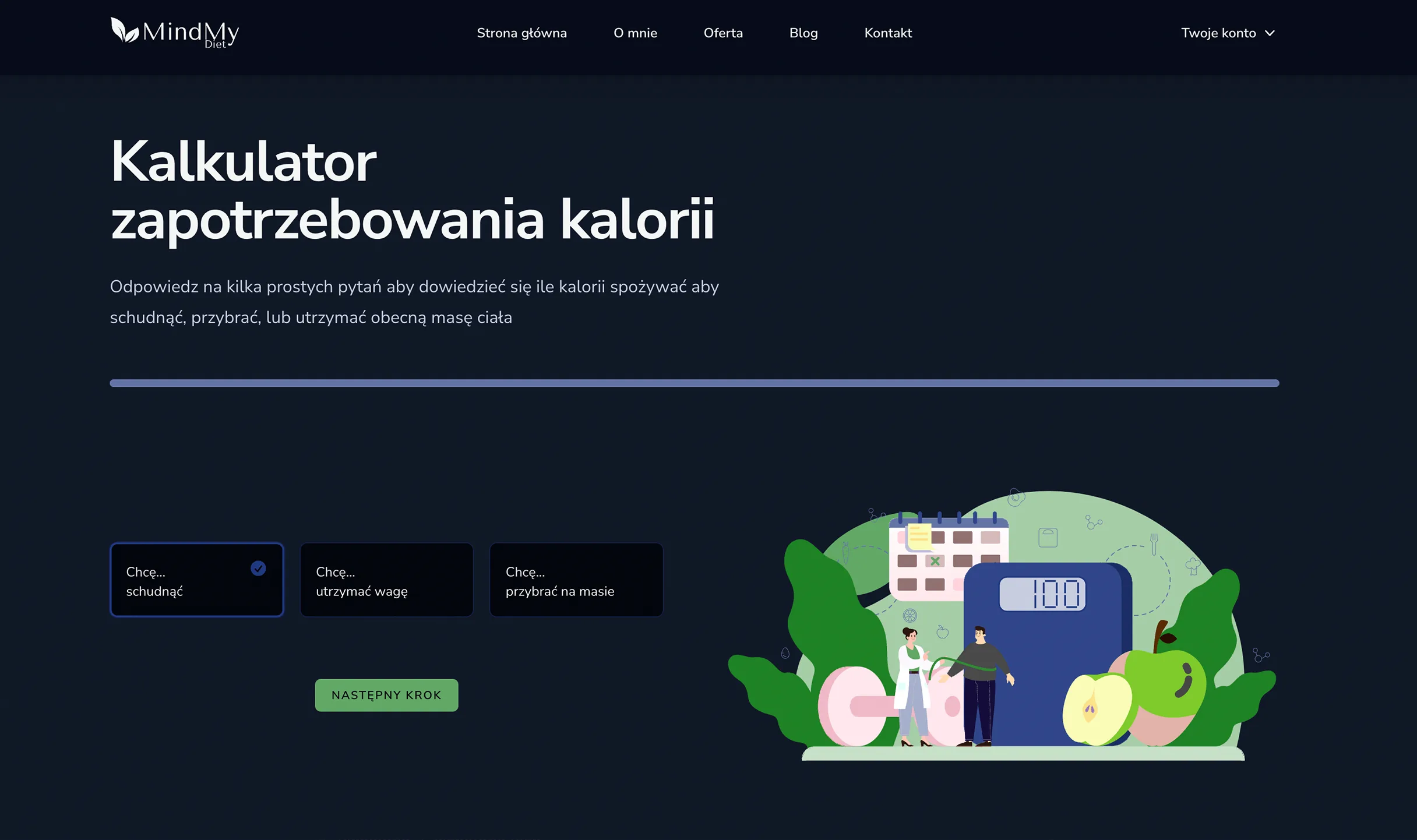 kalkulator kalorii screenshot