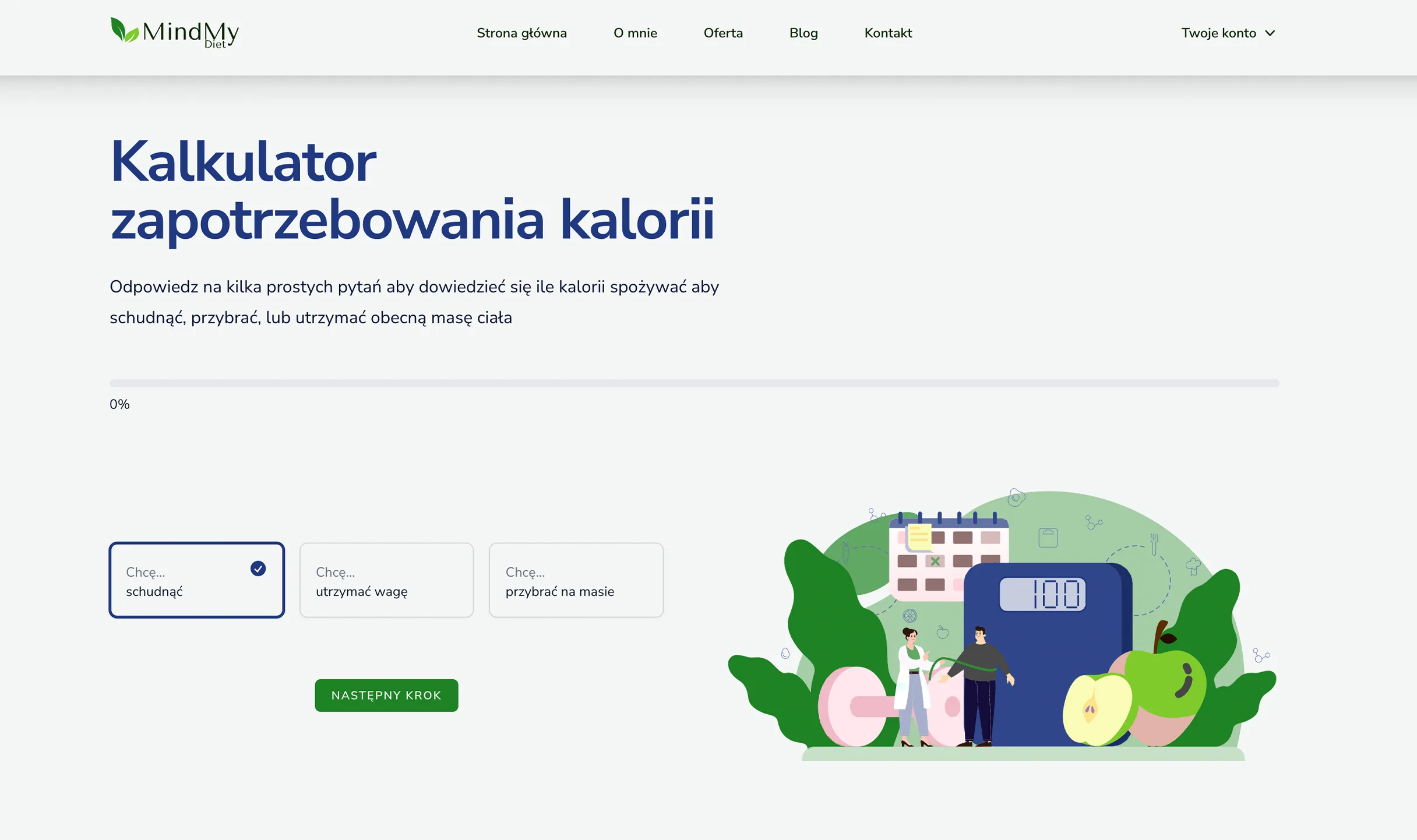 kalkulator kalorii screenshot